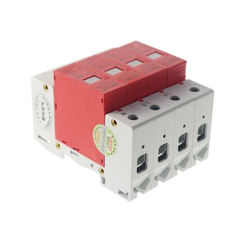 4P 40~80KA Din Rail Surge Protection Lightning Arrester