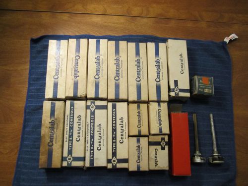 Lot of NOS Centralab CRL Long Shaft Potentiometers Plus More; Ham, Radio, Repair