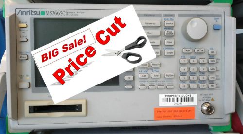 Anritsu ms2665c spectrum analyzer 9khz - 21.2ghz w / opt: 02 for sale