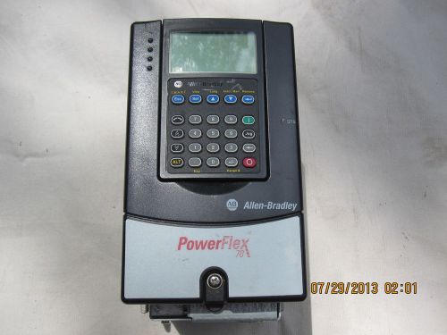 Allen Bradley 20A D 1P1A0 AYNNNNN Power Flex 70 Frequency Drive - 1/2 HP