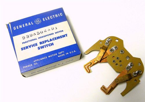 BRAND NEW GENERAL ELECTRIC GE MOTOR SWITCH MODEL 939A502AD1