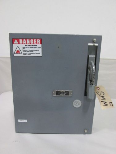 ALLEN BRADLEY 705-BOD103 STARTER SIZE 1 REVERSING 27A 10HP FUSIBLE MCC D354587