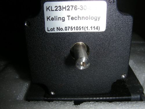 Qty three 3 new nema 23 282oz/in 3a stepper motor  1/4 ” dual shaft kl23h276-30-8b for sale