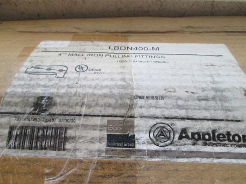 APPLETON LBDN400-M 4&#034; MALL IRON PULLING FITTINGS *NEW IN A BOX*