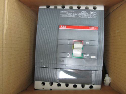 ABB S5H-D SACE S5 Molded Case Switch Circuit Breaker 400 Amp 600V 4 Pole