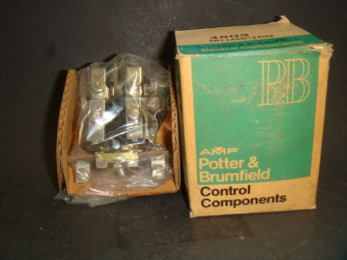 NEW POTTER &amp; BRUMFIELD 4803, PR11AY0-120V, NEW IN BOX