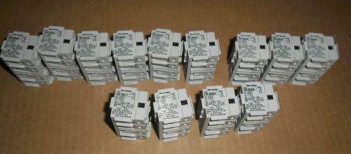 Lot of 13 allen bradley adder deck 195-ma40, 195-ma20, 195-ma02, 195-ma11 for sale