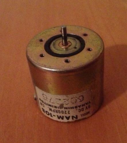 Mini Electric Motors 9V DC 2200 RPM NAM- 10B Tanashin Seimitsu