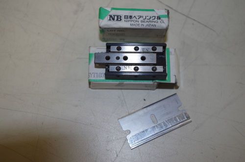 NB NIPPON BEARING  LINEAR ROLLER SLIDE  # SYT1035   NEW!