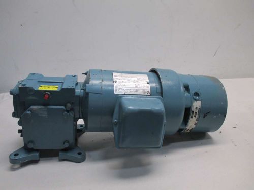 NEW ELECTRA-GEAR CBK75FTW-21AL20RW/F 3/4HP 3PH 20.05:1 86RPM GEAR MOTOR D431652