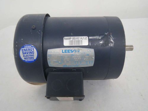 LEESON C6T17FC2E AC 1HP 208-230/460V-AC 1725RPM D56C 3PH ELECTRIC MOTOR B350370