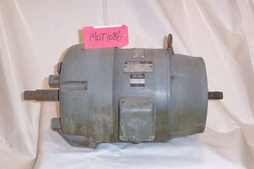 Reuland 7.5/3.75 hp c080 284u frame motor (mot1086) for sale