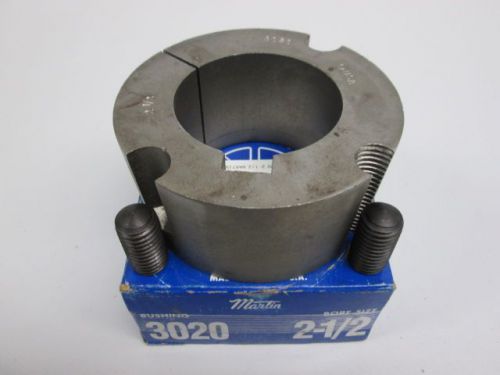 NEW MARTIN 3020 2-1/2 TAPER 2-1/2IN BORE BUSHING D257072