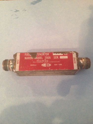 Narda Fixed Attenuator Model 756A