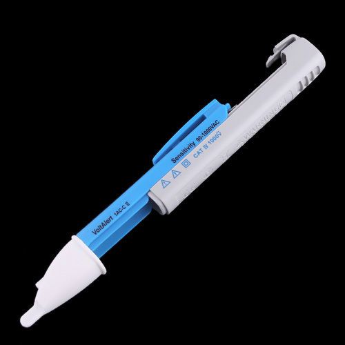 90-1000v ac led voltalert pocket pen non-contact voltage alert detector us stock for sale