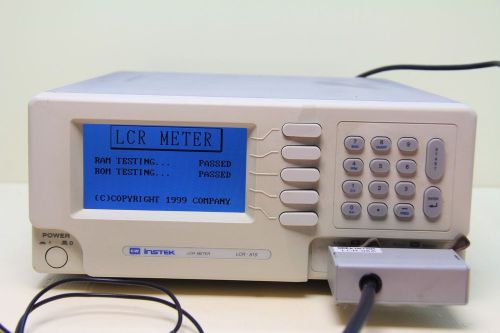 Gw instek lcr-819 lcr meter w/ lcr-06a for sale