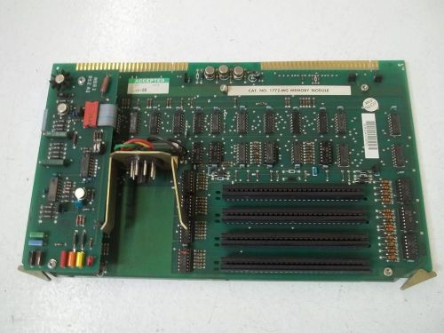 ALLEN BRADLEY 1772-MG MEMORY MODULE *USED*