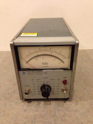 HP 3400A  RMS VOLT METER