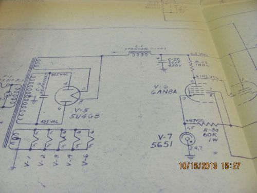 Cml manual ag106: precision ac power source - operating&amp;service notes # 19073 for sale