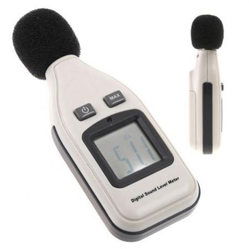 Mini digital lcd audio sound noise level meter tester 30~130db decibel pressure for sale