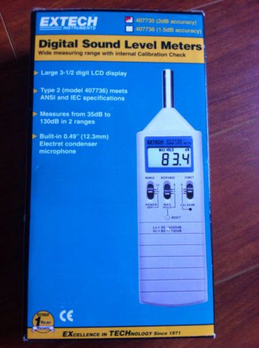 Extech 407735 Sound Lever Meter