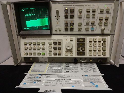 HEWLETT PACKARD 8566A SPECTRUM ANALYZER 100Hz-2.5GHz / 2-22GHz