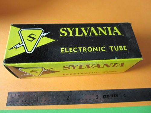 VACUUM TUBE SYLVANIA 12BQ6GTB  RECEIVER TV RADIO  BIN#D5