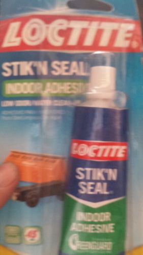 NEW! LOCTITE STIK&#039;N SEAL Indoor Adhesive 2 oz. 212220