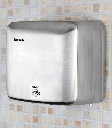 NEW EURONICS  S.STEEL HAND DRYER 2500 W (HEAVY DUTY) EH 06 S  FREE  SHIPPING