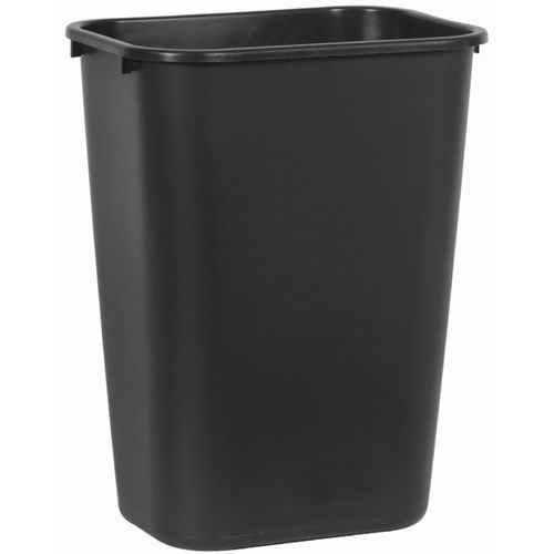 Rubbermaid Wastebasket  Large  Black. NEW