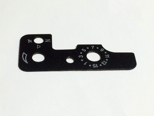 Motorola escutcheon mt1000 16 channel top label model 1305676r07 for sale