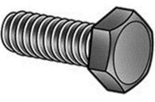 Infasco 3/8-16x1 Grade 5 Tap Bolt / Hex Cap Screw Full Thread UNC Black Pk 50