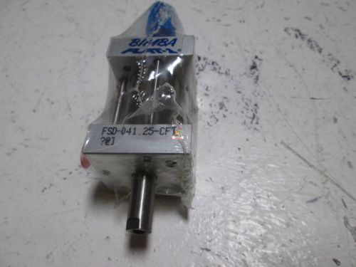 BIMBA FSD-041.25-CFT PNEUMATIC CYLINDER *NEW OUT OF BOX*