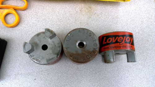 LOVEJOY INC L-100 .4375 SHAFT COUPLER BODY (LOT OF 3)