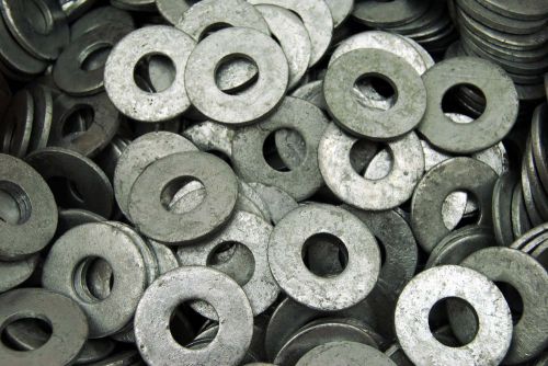 Galvanized Flat Washers 2&#034;x5/8&#034; 100 pcs