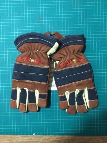 Firefighter Glove- Pro Tech 8 Titan (Sz Small)