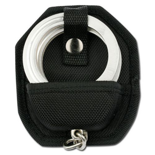 Handcuff Case MOLDED NYLON Hand Cuffs Metal Clip + SNAP Cuff