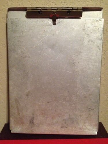 Used Saunders MFG Aluminum Clipboard 12 Inch X 9 Inch