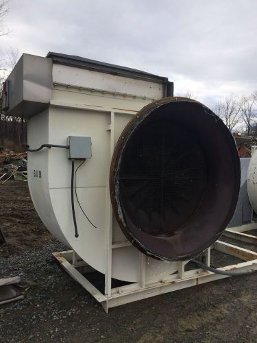 66&#034; buffalo forge fan blower w/ 75 hp marathon motor for sale