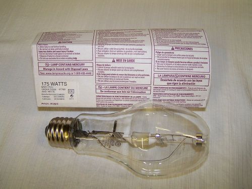 New GE Multi-Vapor Metal Halide 175 Watt Clear MVR175/U