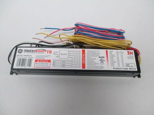 New general electric ge332-mvps-n ultra start ballast 120-277v lighting d268476 for sale