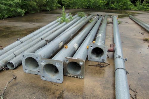 Galvanized Steel Strain Poles, Light Poles, Traffic Light Poles, 26 &amp; 30 Feet