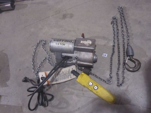 Coffing 1/4 Ton Electric Chain Hoist