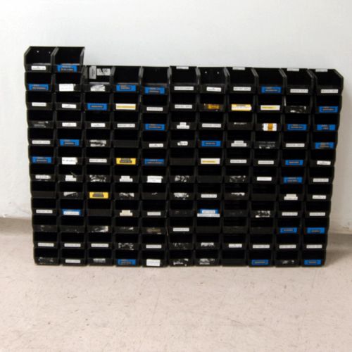 123 Akro-Mils 30-210 Stackable Storage Bins AkroBins 5-3/8&#034; L x 4-1/8&#034; W x 3&#034; H