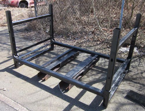 Industrial storage rack or flip it over for a strong base for a work bench for sale