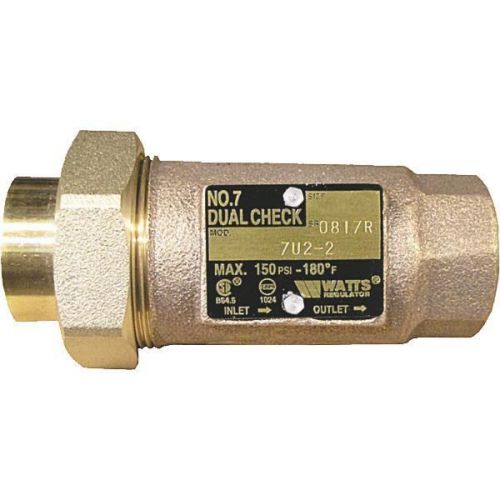 Dual check backflow preventer-3/4&#034; check valve for sale