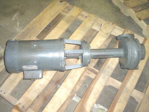 Leeson C184T34FL11B 7.5HP 3475RPM Motor &amp; Pump