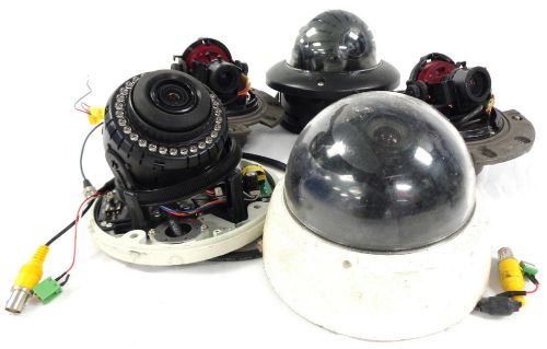 5x assorted avt, bosch cctv dome color camera | vdc-455vo4-20 | cg6t2812ubc for sale