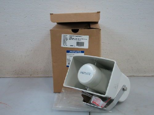 PATLITE EWH-24E-J+FC005 AUDIBLE ALARM HORN, 8 WATTS, 12-24 AC/DC