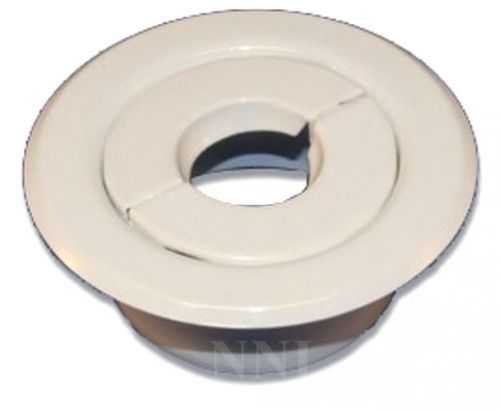 Replacement Split Fire Sprinkler Recessed Escutcheon White- 1/2&#034; IPS